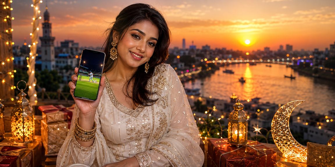 বগুড়ায় ঈদ উৎসবে ক্রিকেট বেটিং বোনাস অফার উপভোগ করছেন একজন খেলোয়াড়