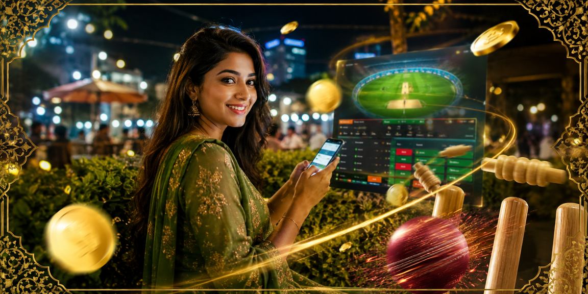 ঢাকার চা বাগানে বসে মোবাইলে ক্রিকেট বেটিং উপভোগ করছেন একজন বাংলাদেশি ব্যবহারকারী