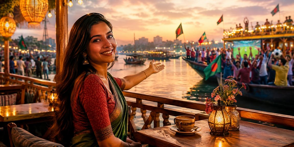 গাজীপুরে বিনোদন কেন্দ্রে cx12 প্ল্যাটফর্ম ব্যবহার করছেন একজন বাংলাদেশি মডেল